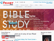 Tablet Screenshot of feastrizal.com